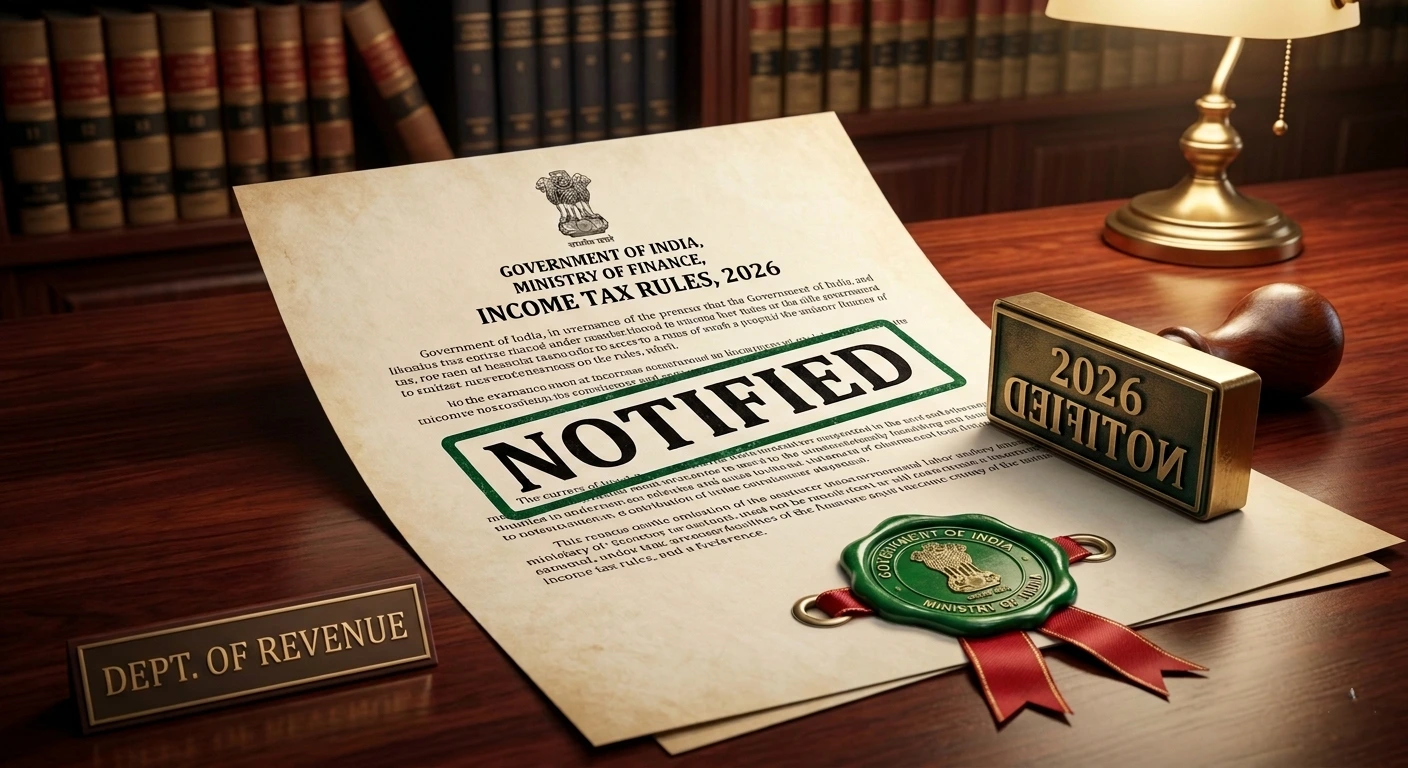 Income Tax Rules 2026 notified
