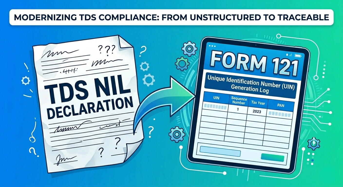 UIN Requirement. New TDS Compliance. Form 121