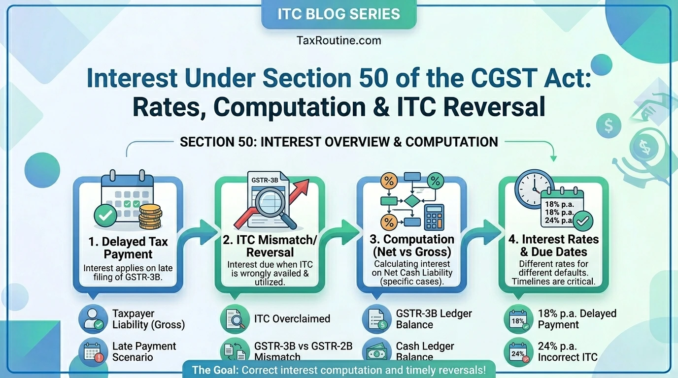Interest under Section 50