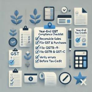 GST compliance checklist