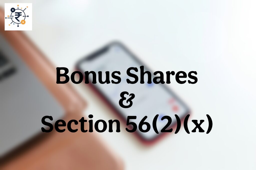 Bonus Shares and Taxability