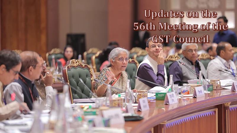 56th GST Council Meeting, GST Reforms