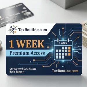 TaxRoutine Premium Access (1 week)