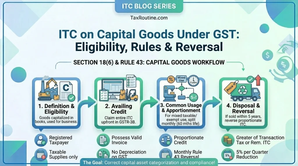 ITC on Capital Goods