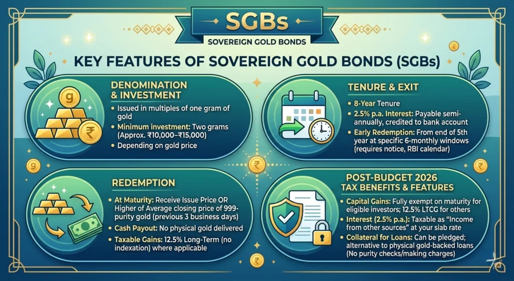 SGBs Features
