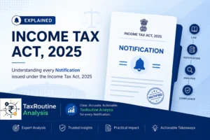 Income Tax Notification, Section 45